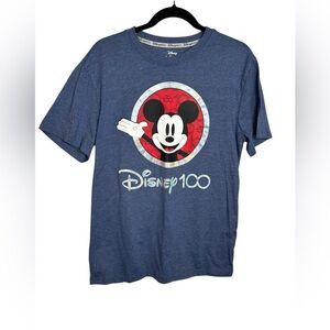 Disney 100 Years Of Wonder Shirt Small Mickey Mouse Walt Disney World
